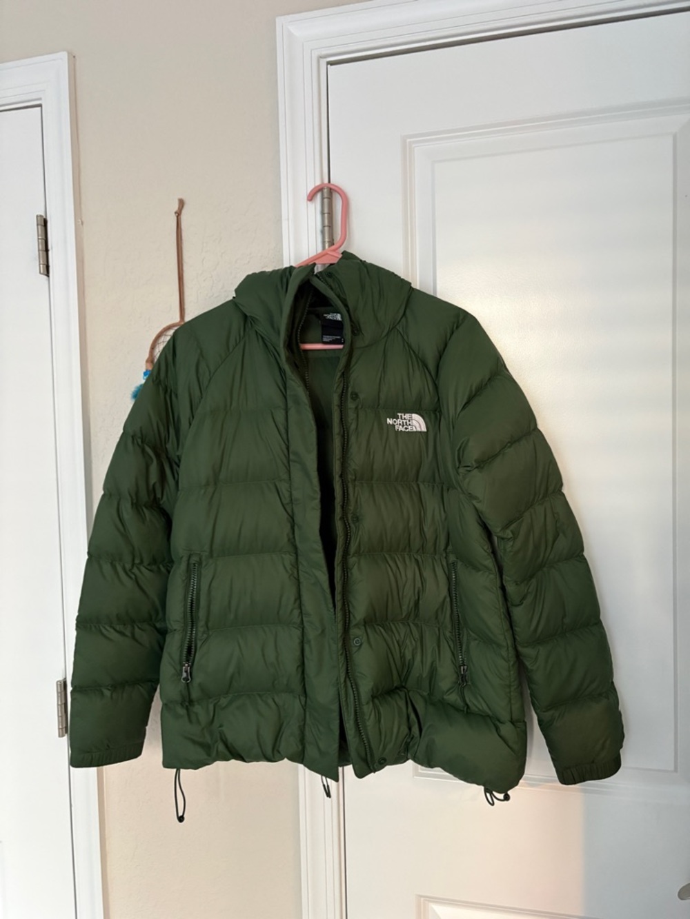 The North Face Women’s Green Puffer Jacket